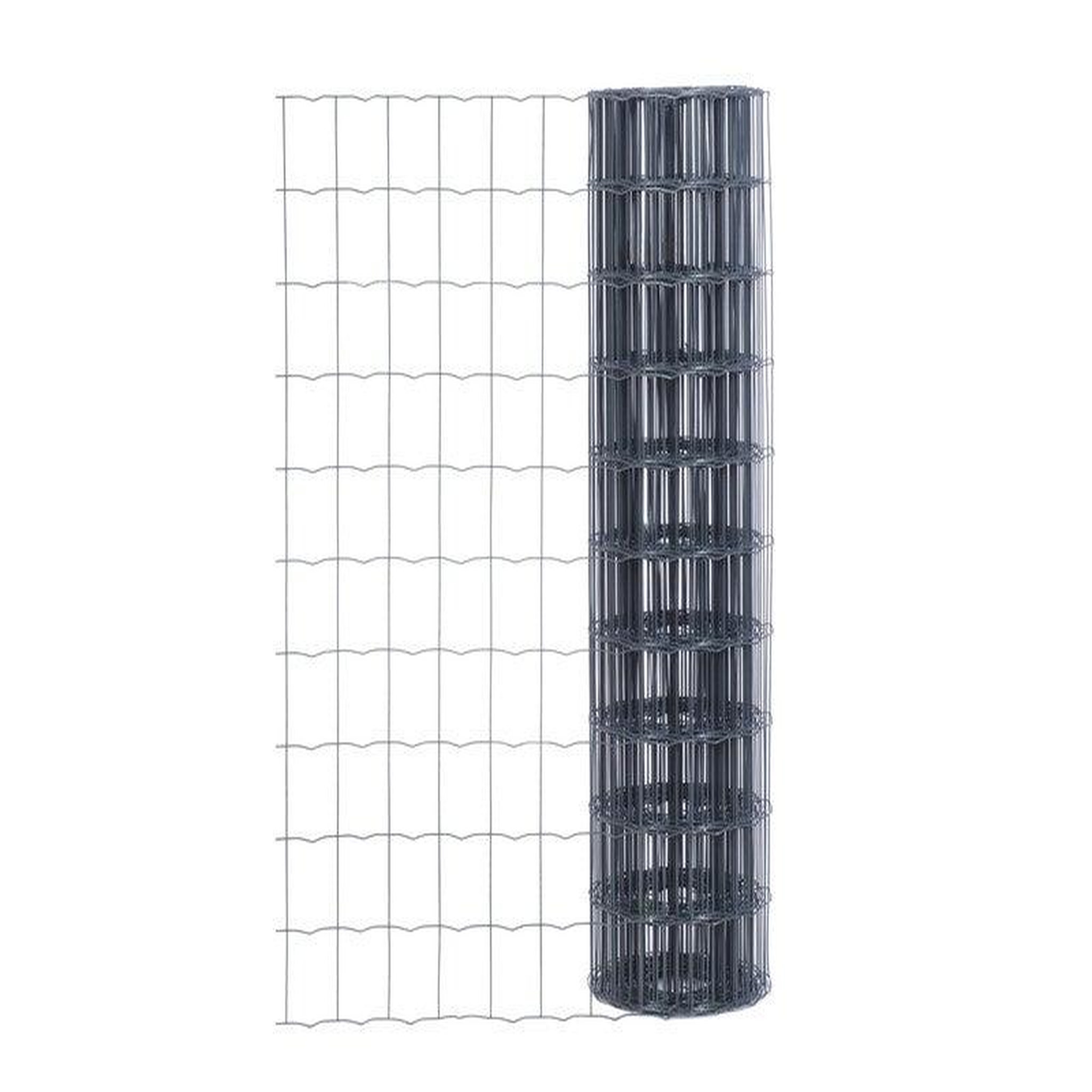 CENTRALE BRICO Grillage Gris Maille 100X75 H150 L25M