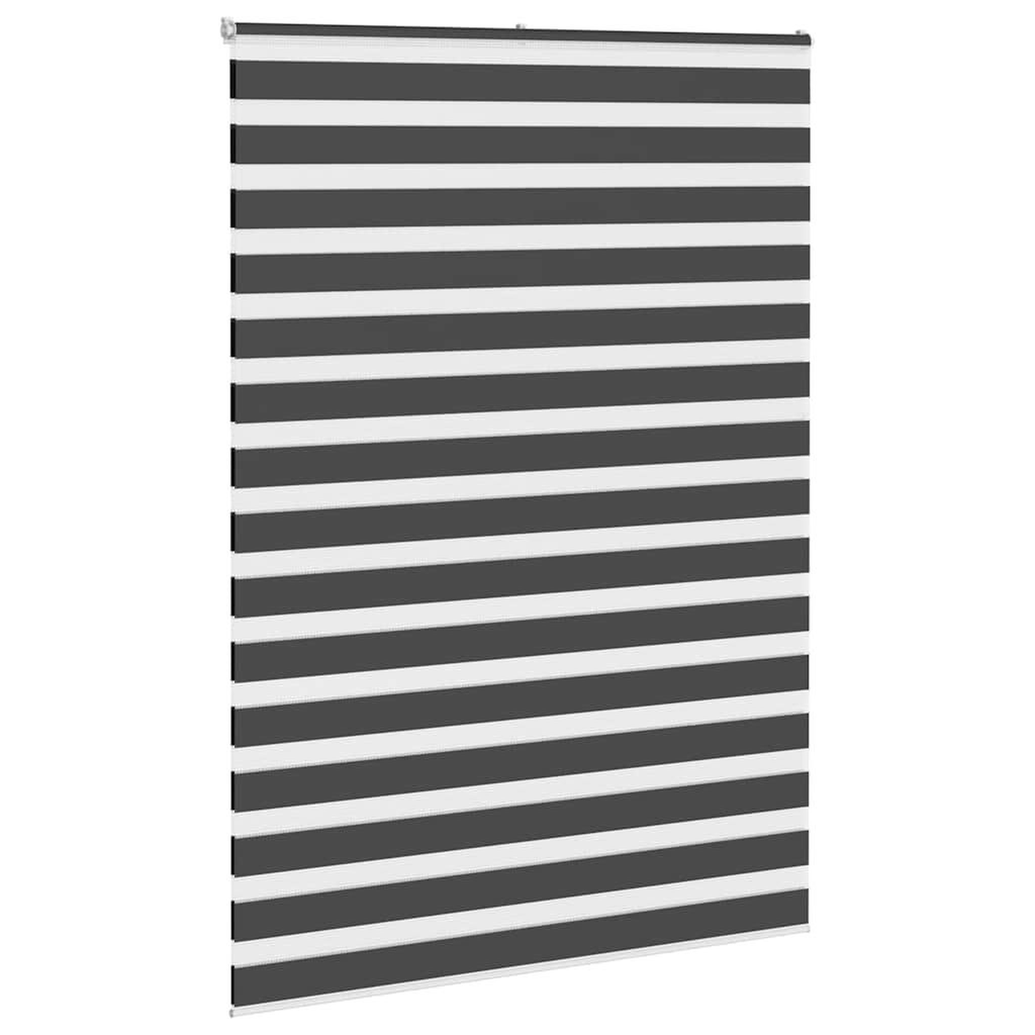 Voir la diapositive 3 : VIDAXL Store zebre noir 165x230 cm largeur du tissu 160,9 cm polyester