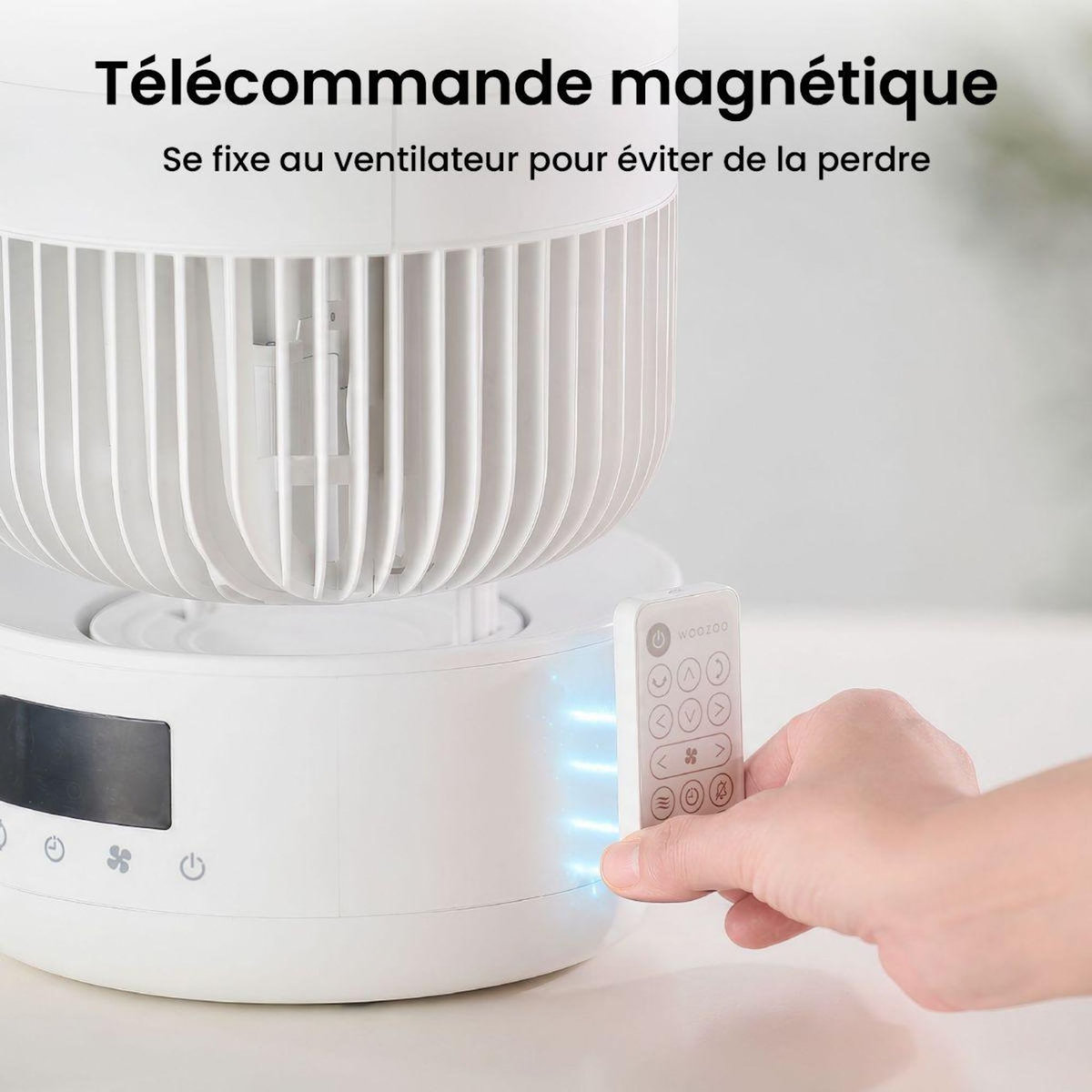 WOOZOO Ventilateur PCF-CD15TECA White