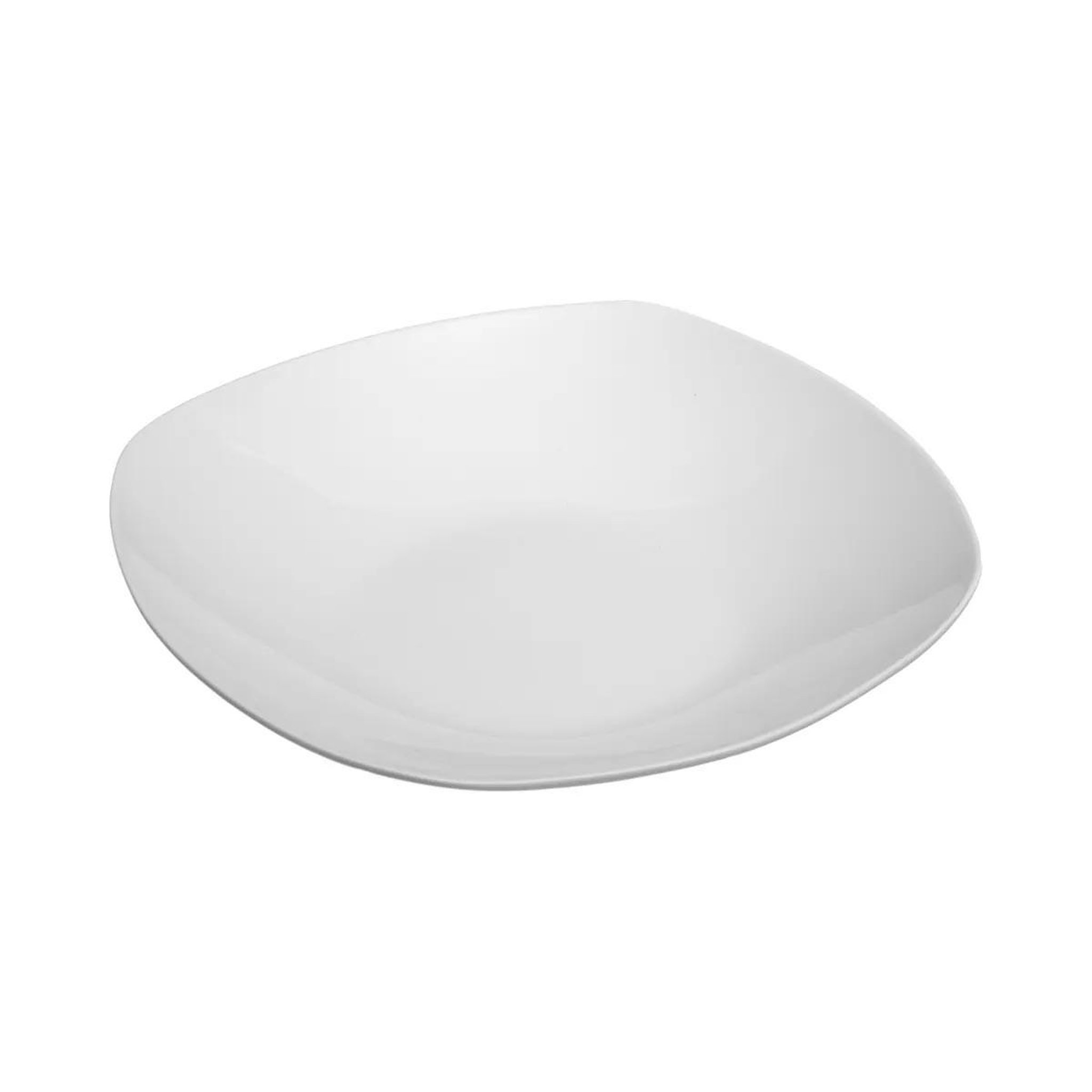 Voir la diapositive 2 : SECRET DE GOURMET Lot de 6 assiettes creuses  plaza  22cm blanc