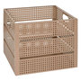 Voir la diapositive 3 : ATMOSPHERA Lot de 4 Caisses de Rangement  Azae  35cm Beige
