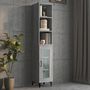 Voir la diapositive 3 : VIDAXL Armoire murale sonoma gris 34,5x32,5x90 cm bois d'ingenierie