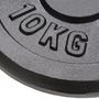 Voir la diapositive 4 : VIDAXL Plaque de poids 4 pcs 2 x 10 kg + 2 x 5 kg Fonte