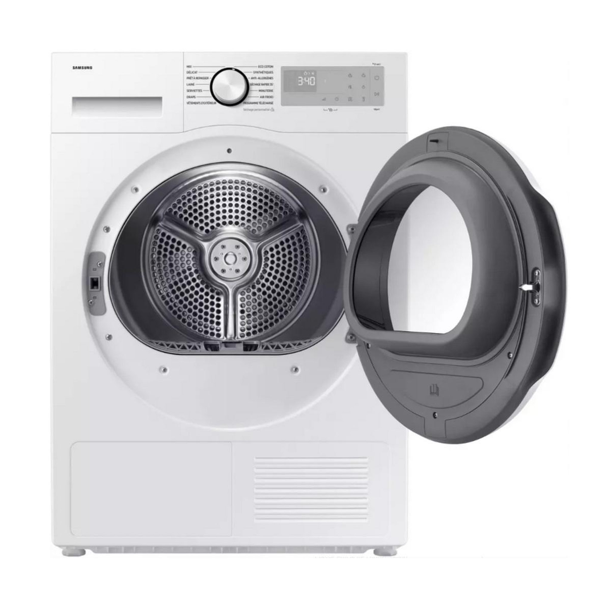 Voir la diapositive 4 : Samsung Sèche-linge pompe à chaleur 60cm 9kg - dv90dg52a0th