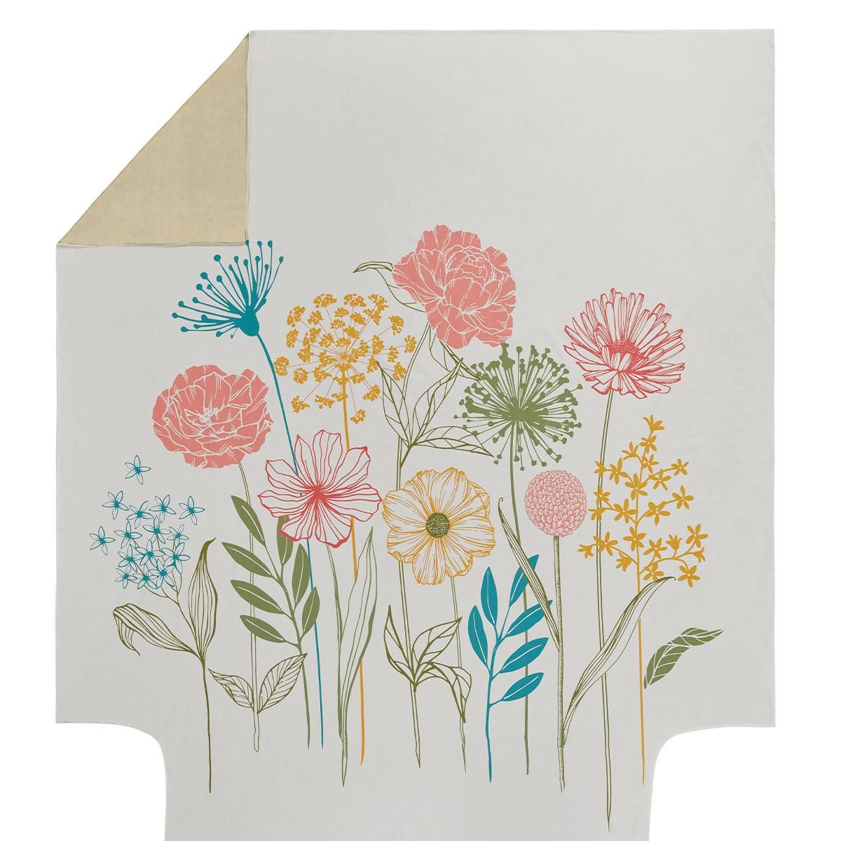 Sensei Maison Housse de couette en percale de coton MOLEN