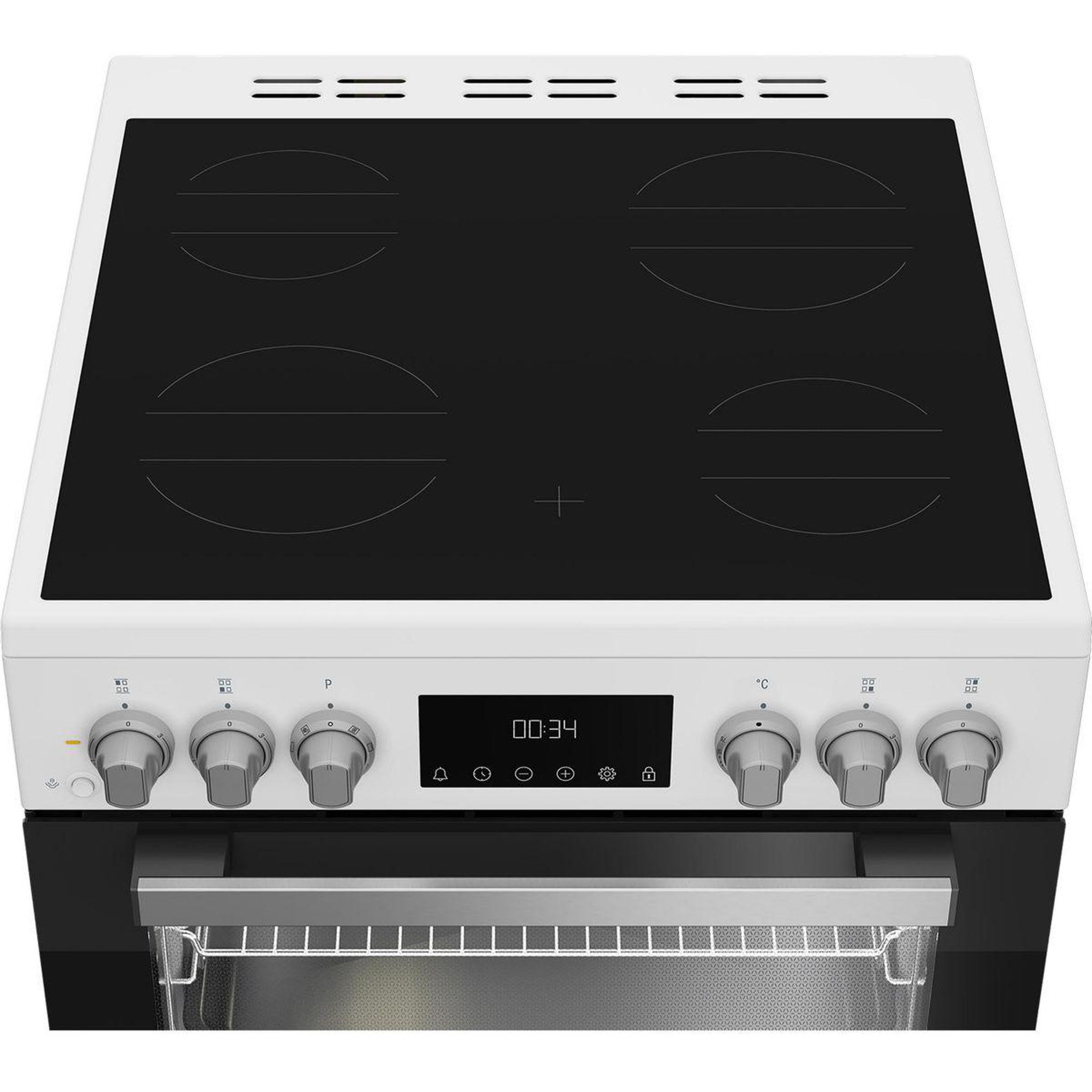 Voir la diapositive 5 : Whirlpool Cuisinière vitrocéramique w6v8lcsw