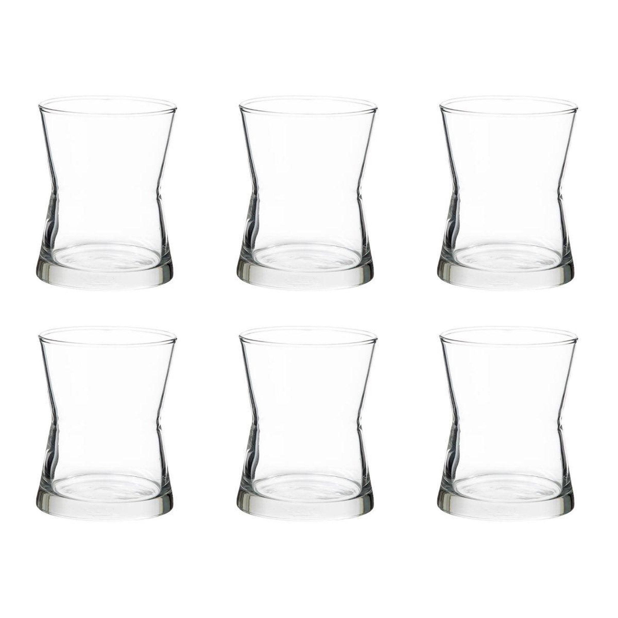 SECRET DE GOURMET Lot de 6 Verrines en Verre  Derin  13cl Transparent