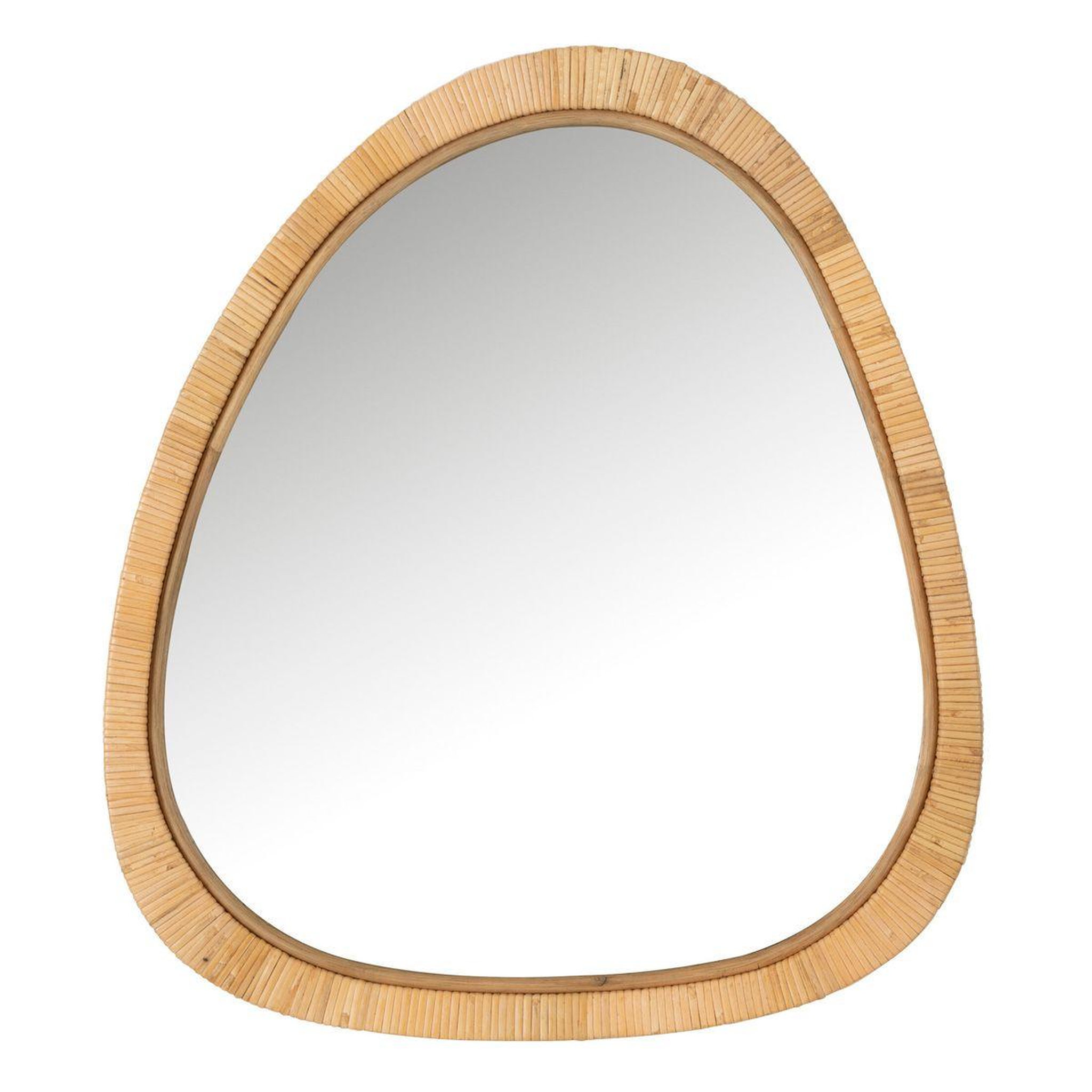 J-LINE Miroir Mural Design  Dusty  66cm Naturel