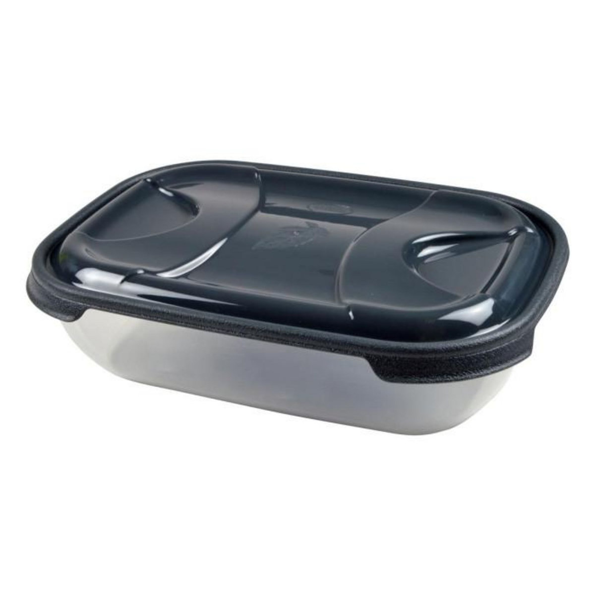 Paris Prix Boîte de Conservation  Couvercle Hermétique  2L Anthracite