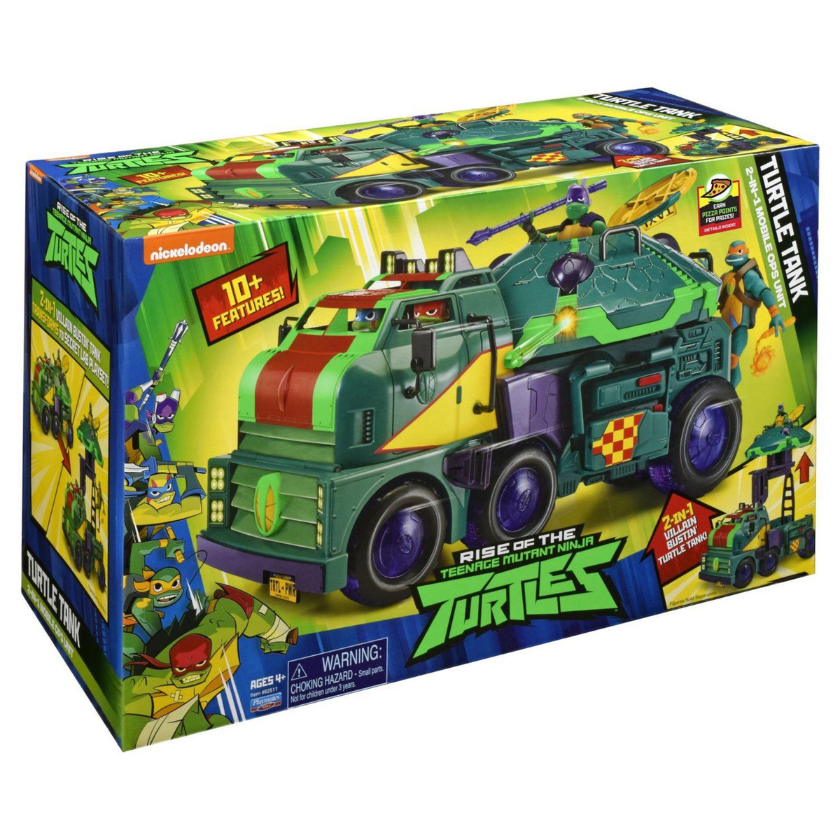 GIOCHI PREZIOSI Camion de combat Turtle Tank Tortues Ninja