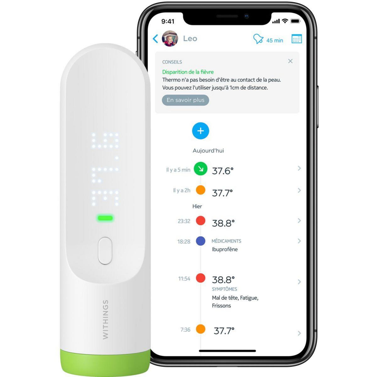WITHINGS Thermomètre Connecte