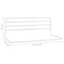 Voir la diapositive 6 : VIDAXL Barriere de securite de lit d'enfant Blanc (76-137)x55 cm Fer