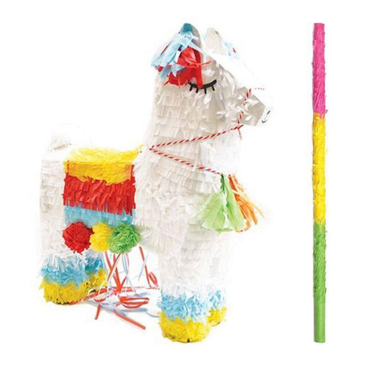 Scrapcooking Party Piñata lama + bâton