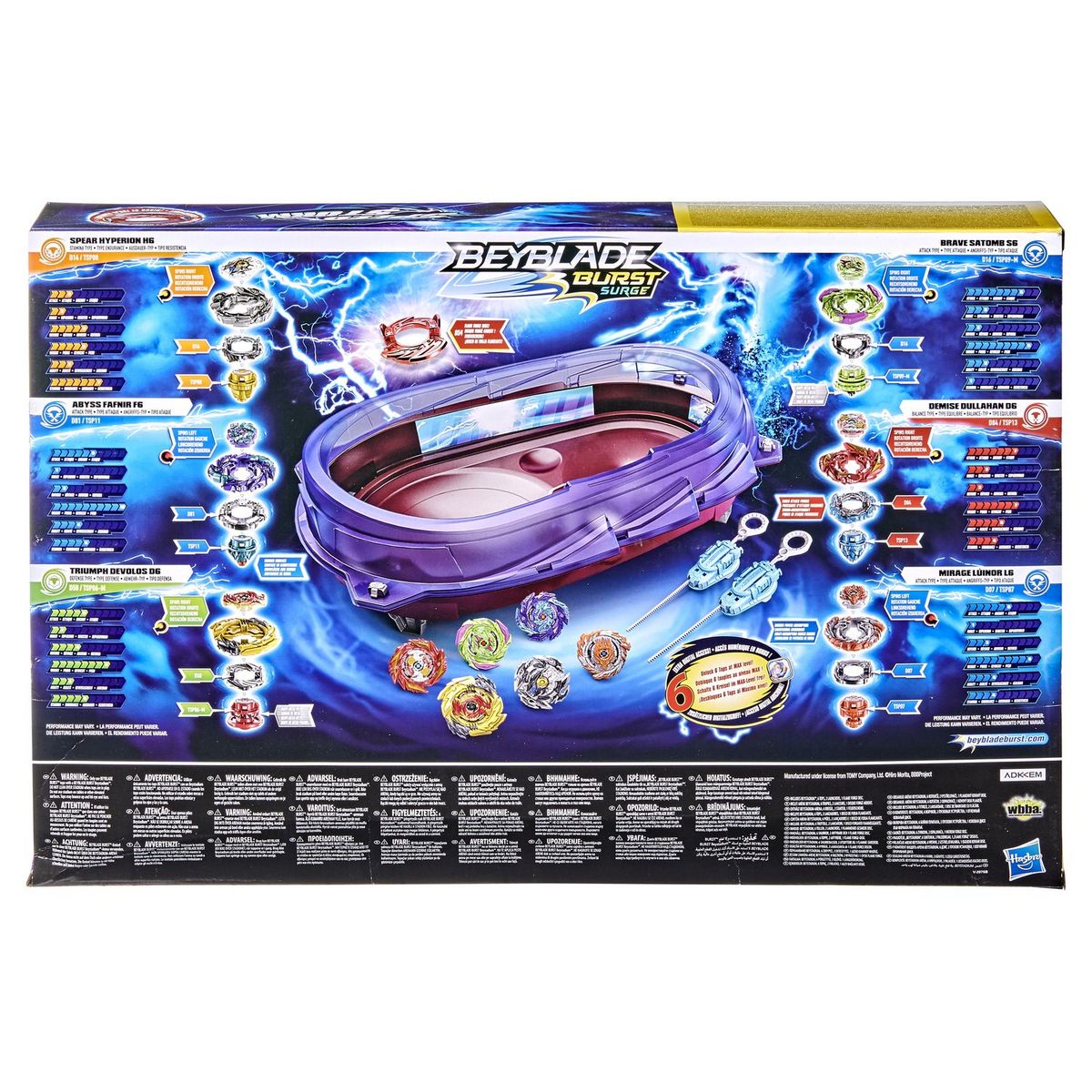 HASBRO Set de combat Beyblade Burst Speedstorm Slayer