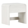 Voir la diapositive 1 : Paris Prix Table de Chevet Design  Lyngdal  40cm Blanc
