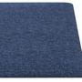 Voir la diapositive 5 : VIDAXL Panneaux muraux 12 pcs Bleu 30x15 cm Tissu 0,54 m²