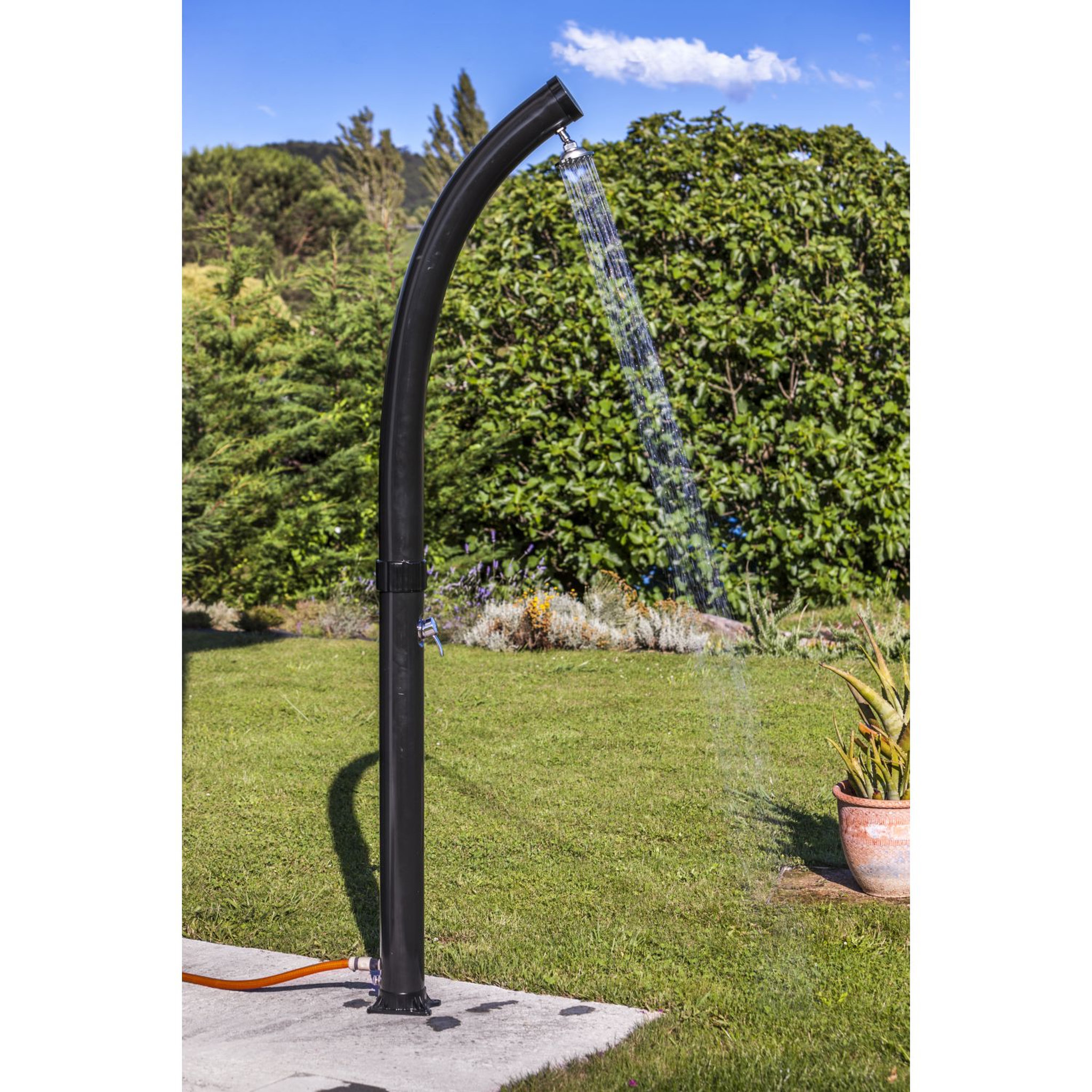 GRE Douche solaire - PVC - Réservoir 22L