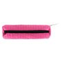 Voir la diapositive 2 : YOUNG'S ATTITUDE Trousse scolaire ronde motif jacquard polyester néoprène rose