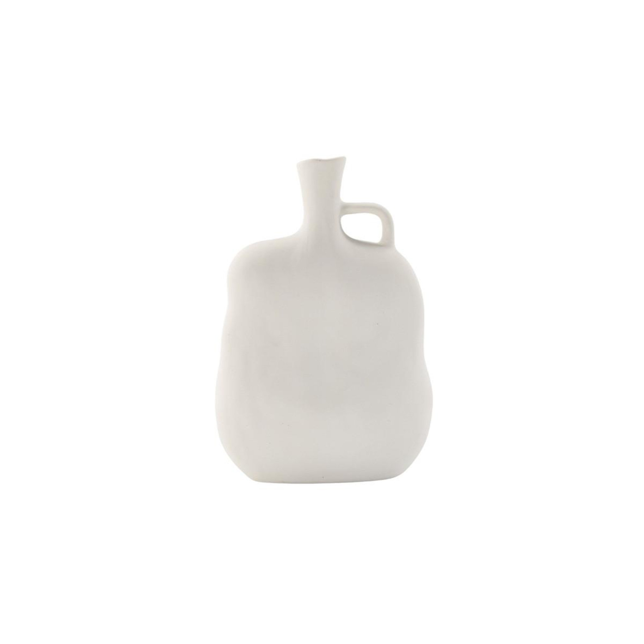 Voir la diapositive 5 : Paris Prix Vase buste en céramique  conta  25cm blanc cassé
