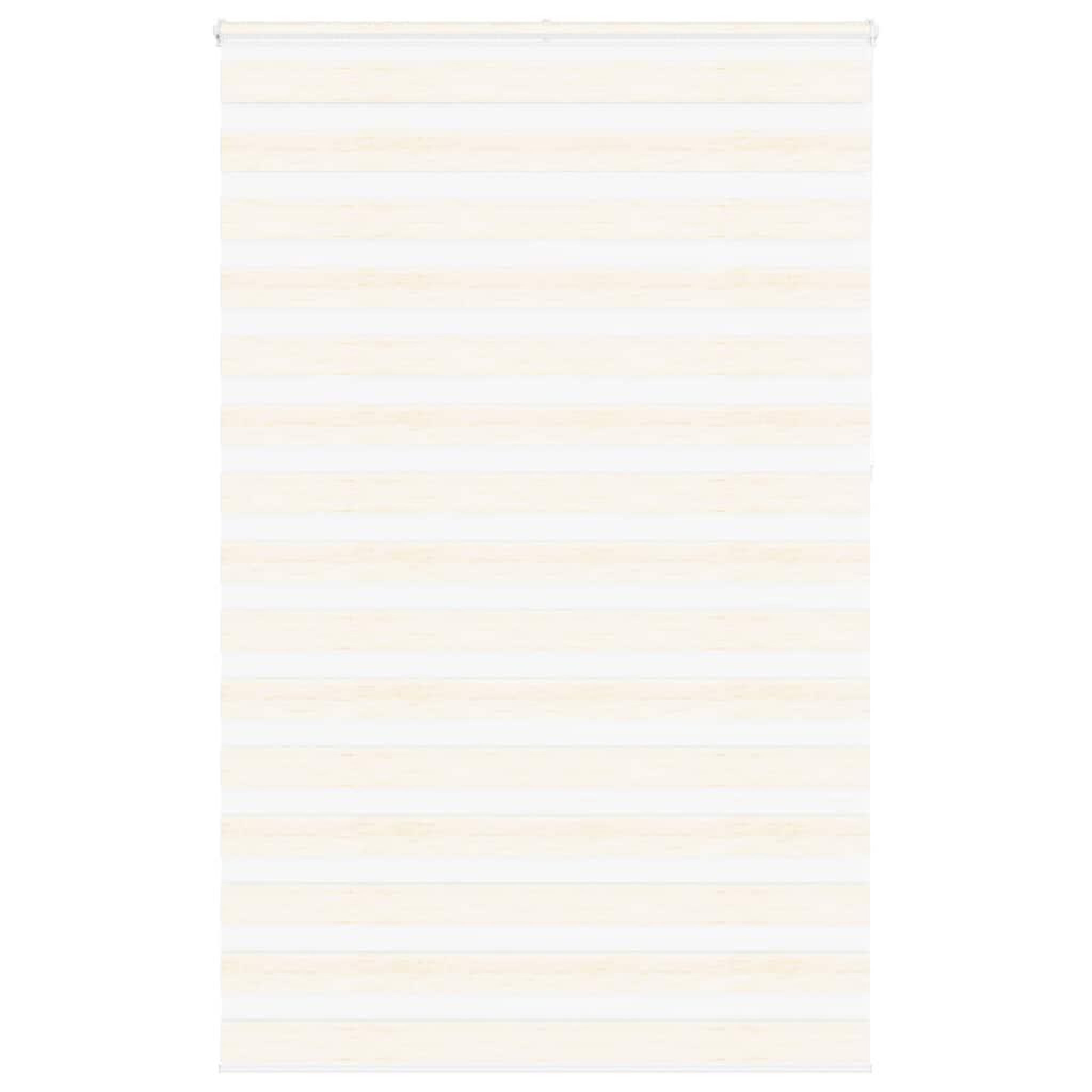 VIDAXL Store zebre beige marbre largeur du tissu 135,9 cm polyester