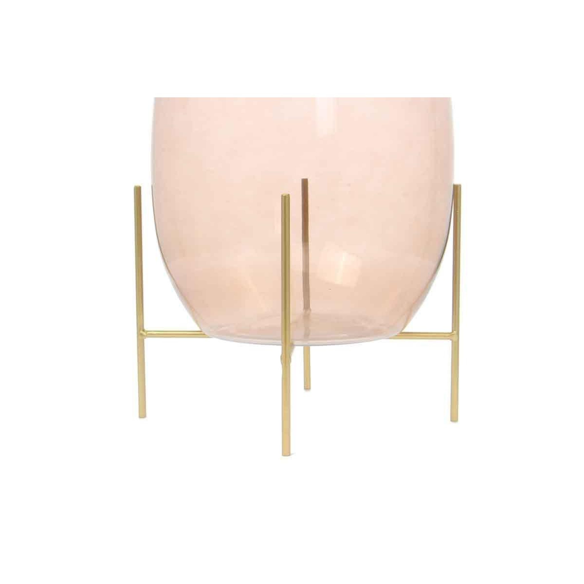 Voir la diapositive 5 : Paris Prix Vase soufflé à la bouche  crea  47cm rose