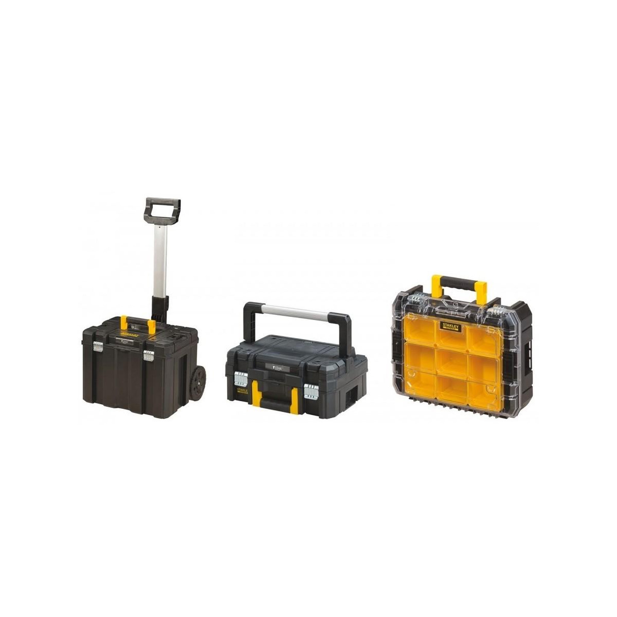 Voir la diapositive 2 : Stanley Servante d'atelier stanley fatmax coffre 3 modules fmst1-80103 chariot modulable à poignée