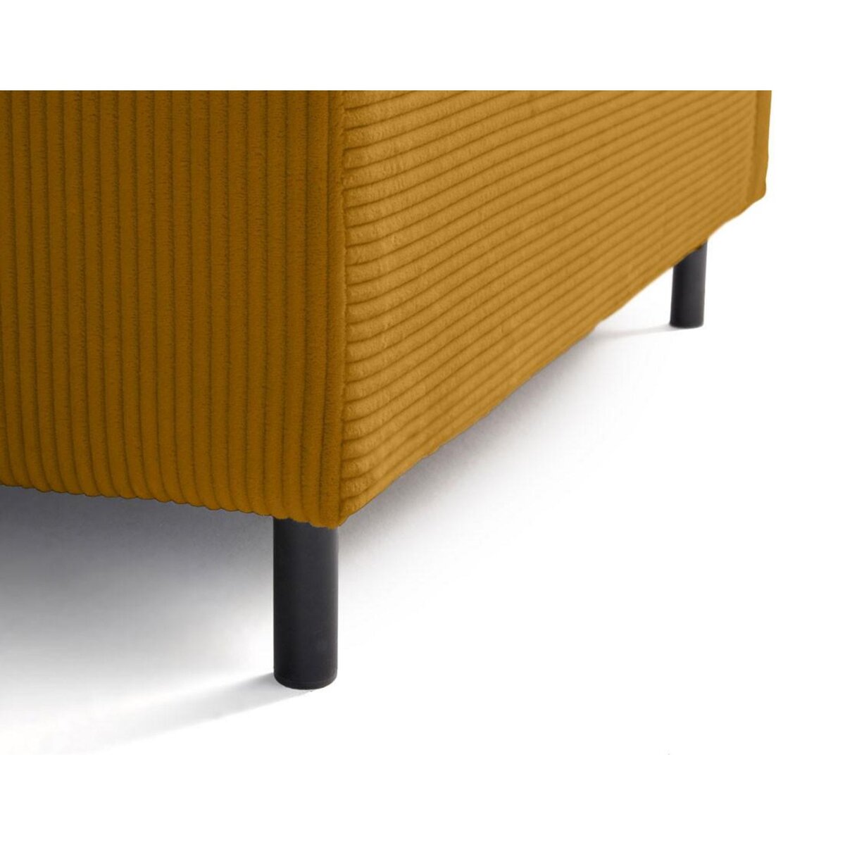 LISA DESIGN Edinburg - pouf modulable - en velours côtelé