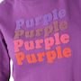 Voir la diapositive 3 : Deeluxe Sweat  Femme Deeluxe Purple