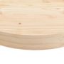 Voir la diapositive 5 : VIDAXL Dessus de table rond Ø70x3 cm bois de pin massif