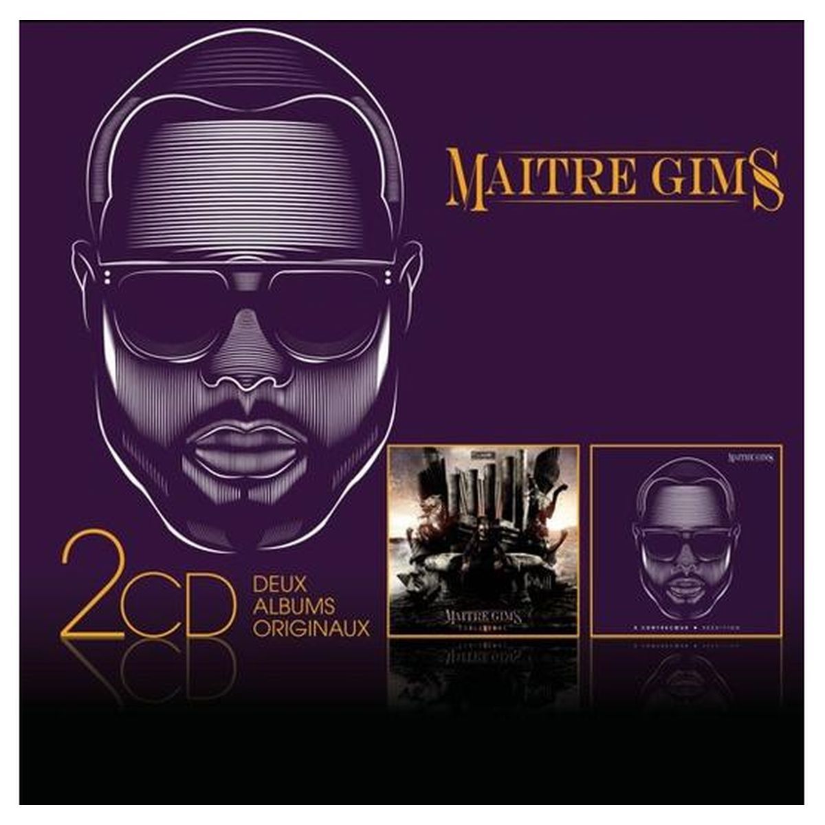 Coffret CD Maitre Gims A Contrecoeur / Subliminal  V2