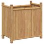 Voir la diapositive 2 : VIDAXL Jardiniere 50x30x50 cm bambou