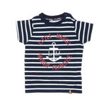 Little Marcel T shirt Blanc/ Garçon Little Marcel LMEV0020. Coloris disponibles : Bleu
