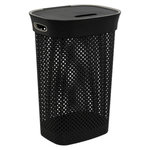 FIVE Panier à Linge Ajouré  Purl  60L Gris