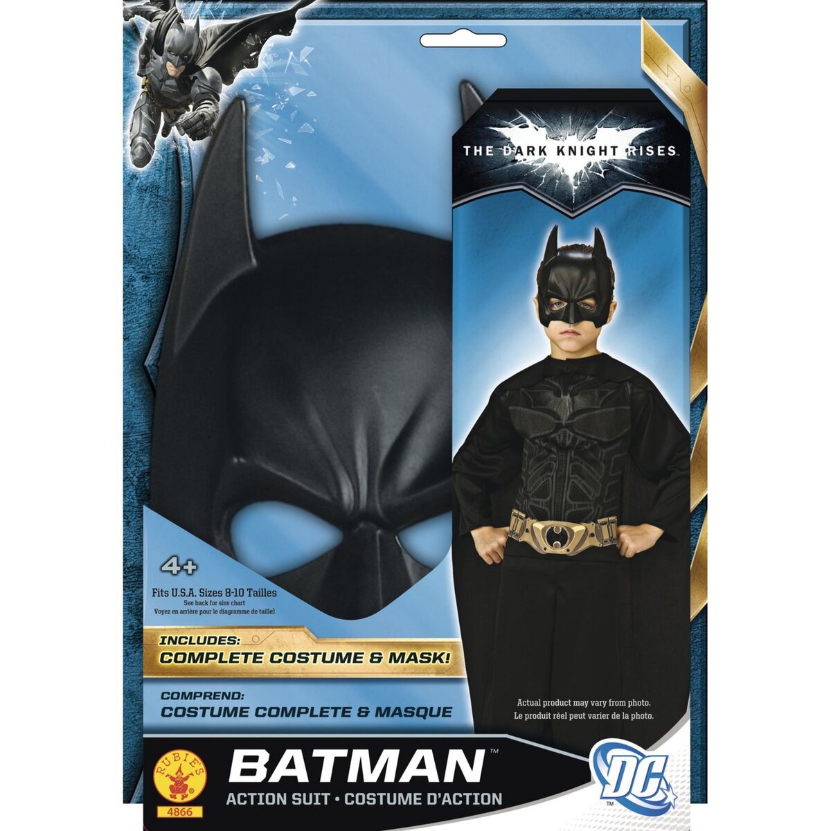 RUBIES Batman - Kit déguisement Batman Dark Knight pas cher 