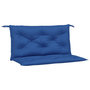 Voir la diapositive 2 : VIDAXL Coussins de banc de jardin lot de 2 bleu royal tissu oxford