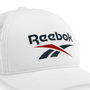 Voir la diapositive 3 : Reebok Casquette baseball en polyester avec mousse devant et filet Aero Cap
