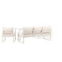 Voir la diapositive 4 : Paris Prix Salon de Jardin 5 Places  Catania  179cm Beige