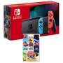 NINTENDO EXCLU WEB Console Nintendo Switch Bleu et Rouge + Super Mario 3D All Stars Nintendo Switch