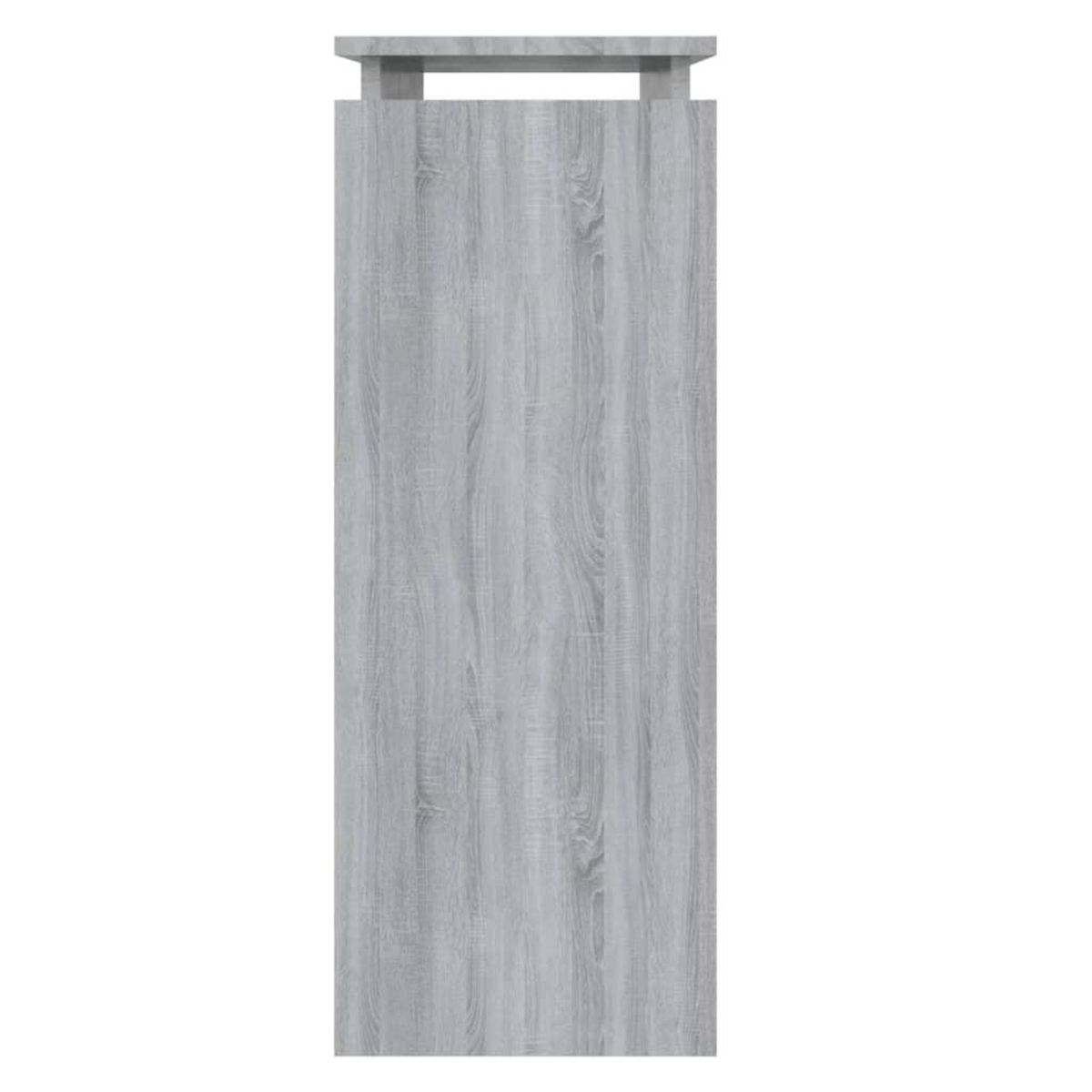 VIDAXL Table console Sonoma gris 80x30x80 cm Bois d'ingenierie