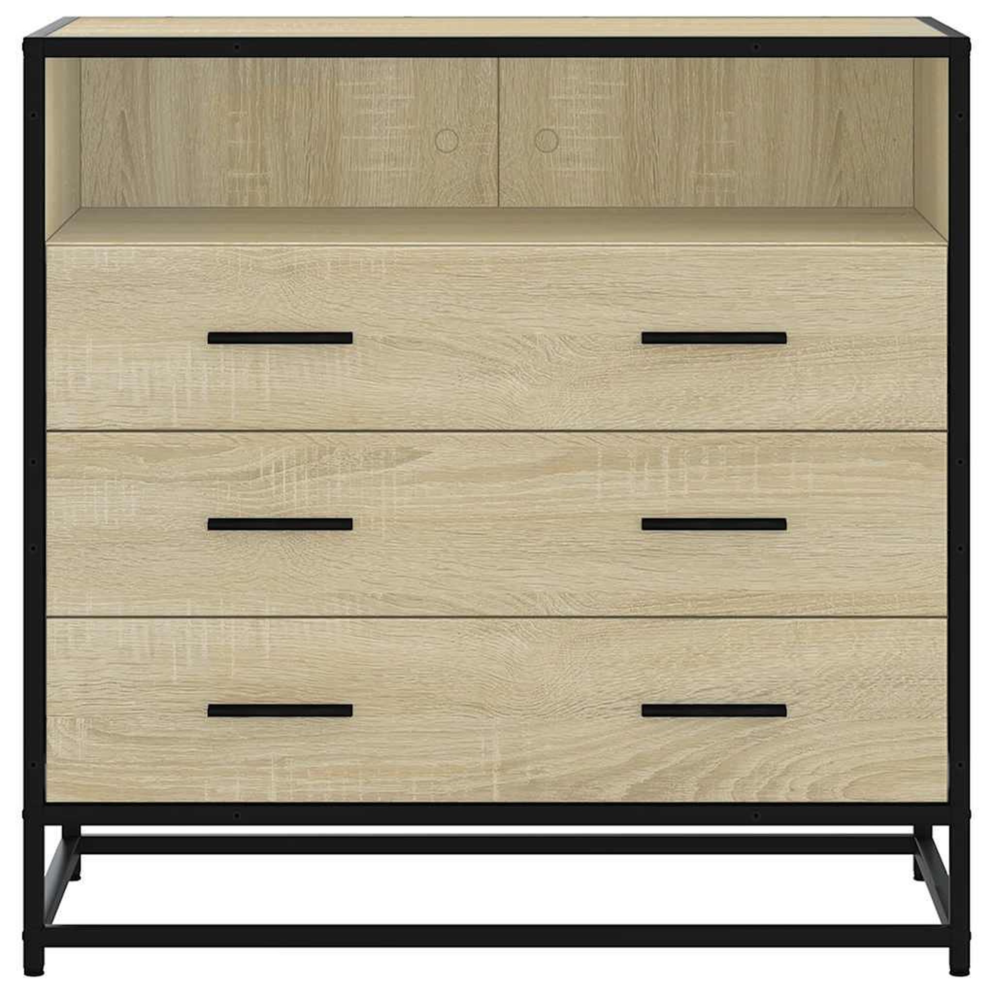 Voir la diapositive 4 : VIDAXL Commode chene sonoma 70x41x70 cm bois d'ingenierie