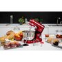 Voir la diapositive 5 : Kitchen move Robot pâtissier multifonctions 5.5l 1500w rouge - bat-1519