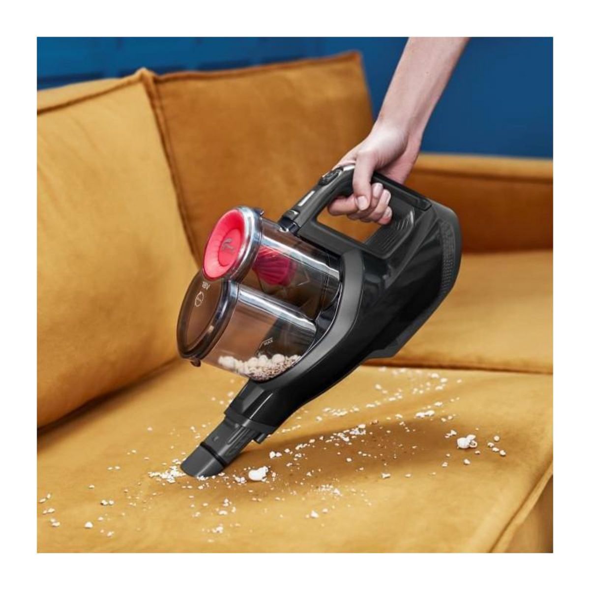 Philips PHILIPS FC6722/01 SPEEDPRO Aspirateur balai sans fil - 18 V - 30 min dautonomie - Brosse aspiration 180? - Noir