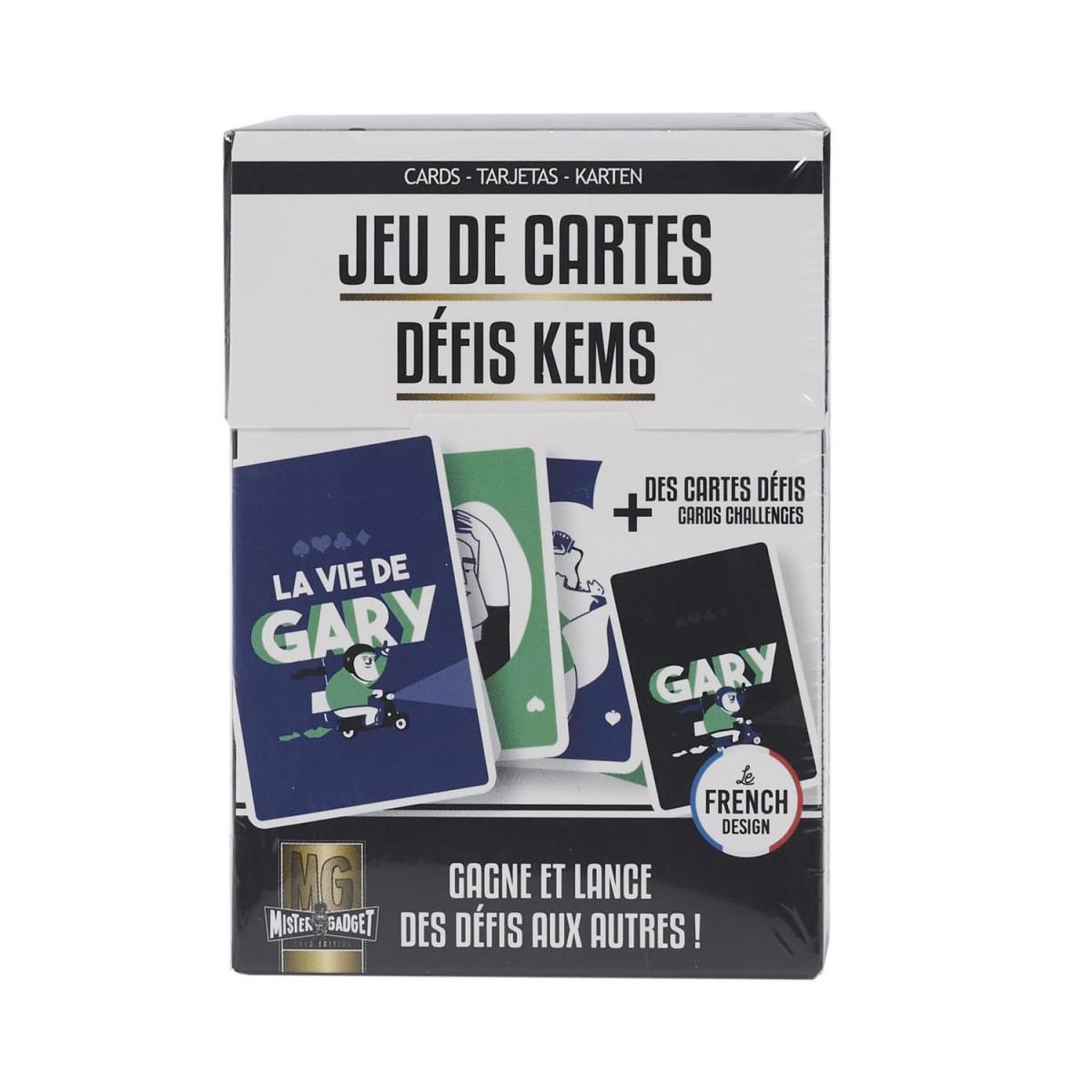 Voir la diapositive 1 : MISTER GADGET Jeu du kems  60 cartes  9cm multicolore