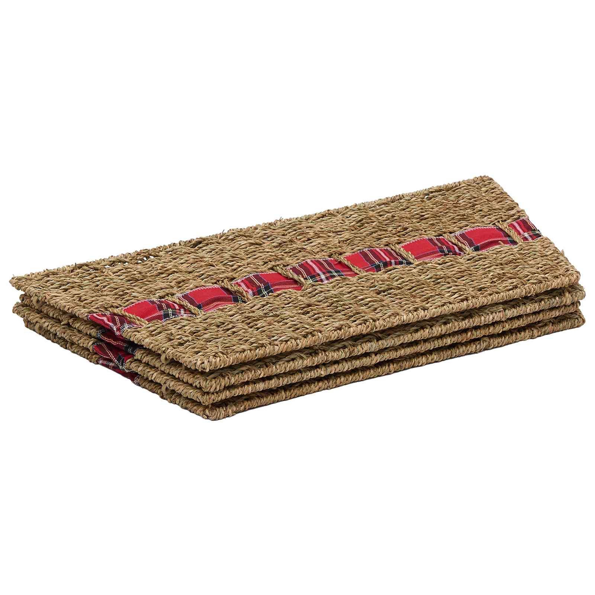 Voir la diapositive 4 : VIDAXL Collier de sapin de Noël Carre Naturel 70 x 70 x 28 cm