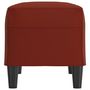 Voir la diapositive 4 : VIDAXL Banc Rouge bordeaux 70x35x41 cm Similicuir