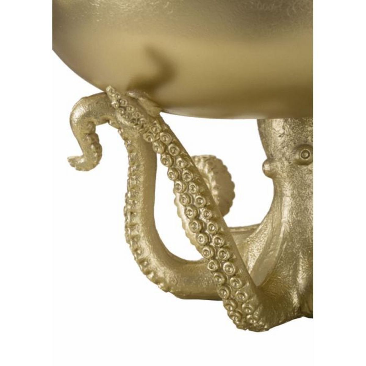 Paris Prix Vide-Poche Statuette  Pieuvre  30cm Or