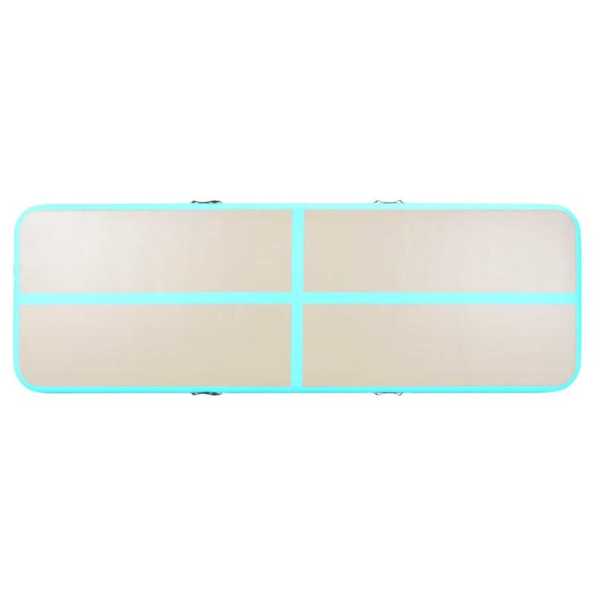 Voir la diapositive 5 : VIDAXL Tapis gonflable de gymnastique avec pompe 500x100x10cm PVC Vert