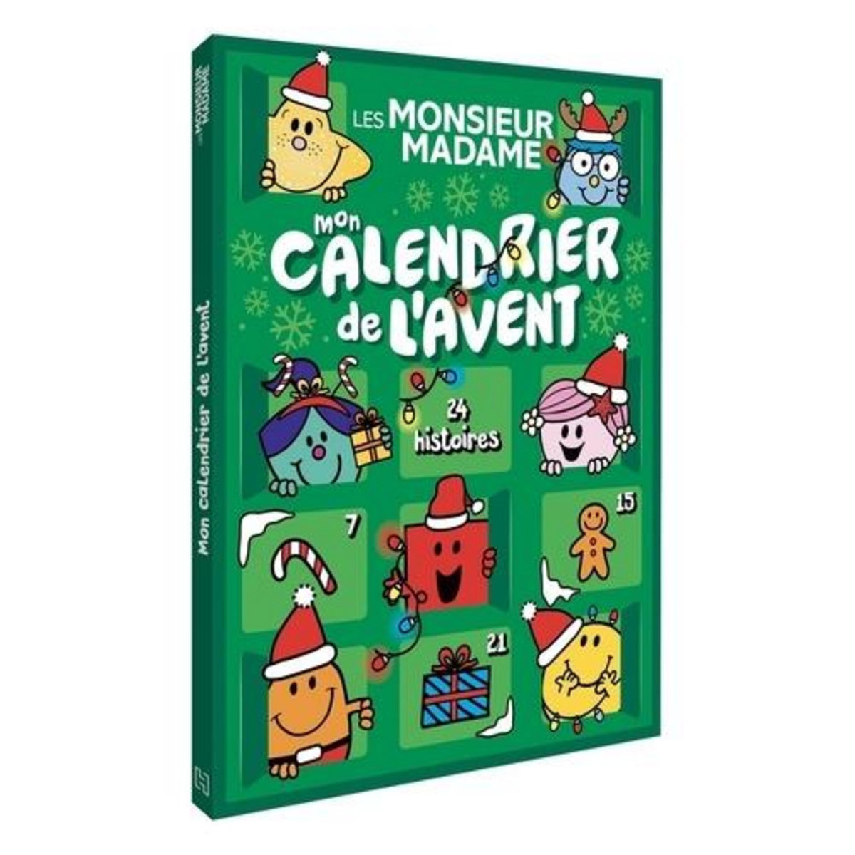 MON CALENDRIER DE L'AVENT MONSIEUR MADAME. 24 HISTOIRES, EDITION 2025, Hachette Jeunesse