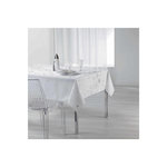 Paris Prix Nappe Ronde Imprimée  Constellation  150x300cm Blanc