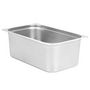 Voir la diapositive 3 : VIDAXL Récipients Gastronorm 2 pcs GN 1 1 200 mm Acier inoxydable